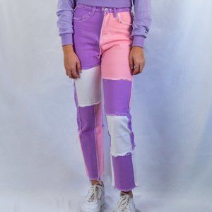 Patchwork Pants